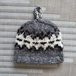 Vintage Cowichan Hand Knit Toque Hat Beanie